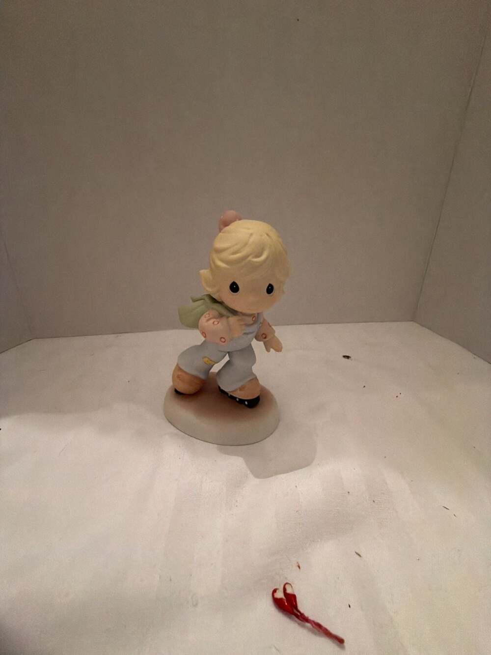 Precious Moments Roll Away Roll Away Roll Away Figurine